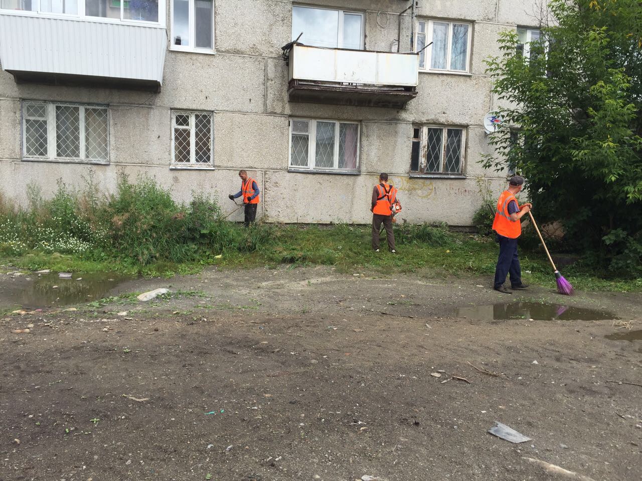 Со сменой УК в поселок Исеть пришел порядок (ФОТО)